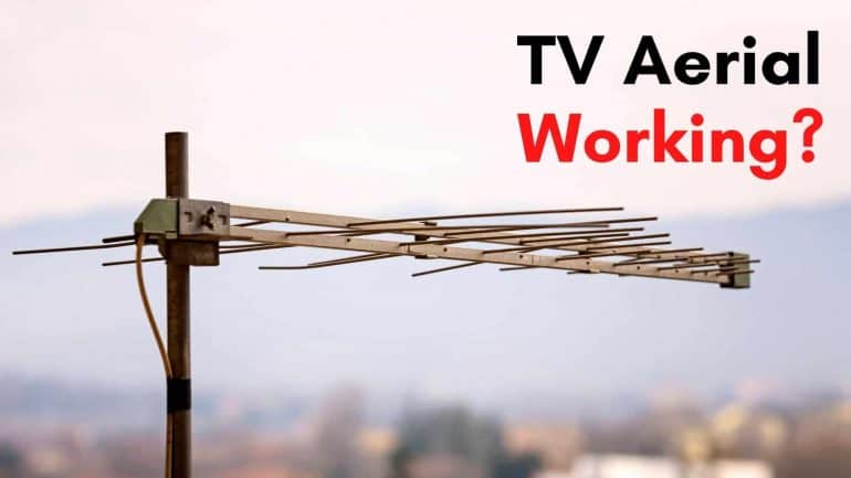 how to check if tv aerial is working