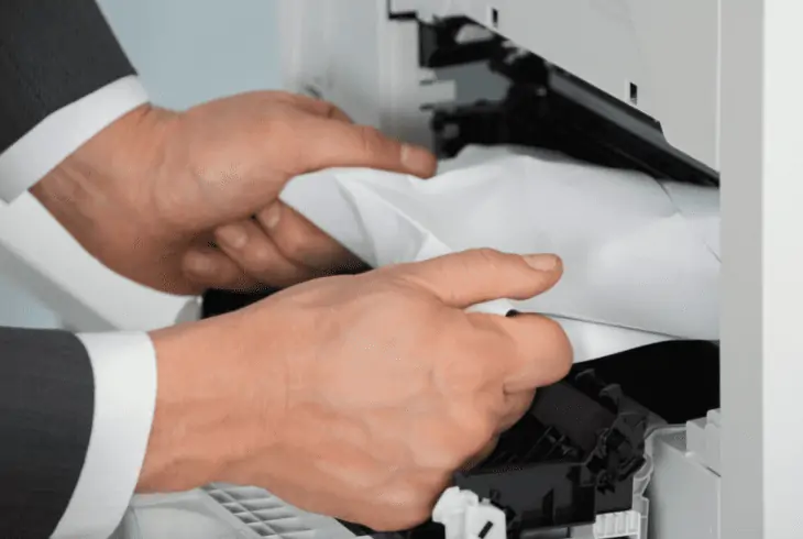 How to Fix Epson WF2540 Printer Paper Jam Error? 3 remove jammed paper