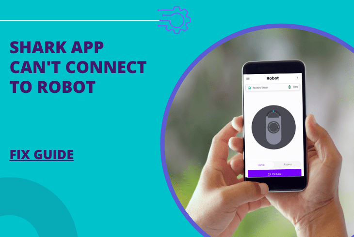 shark app can't connect to robot