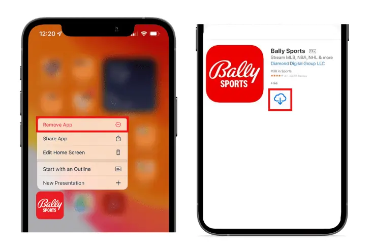 Bally Sports There Is An Issue Playing This Video - Quick Fix 6 uninstall and install